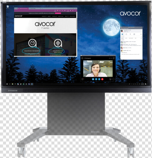 Avocor F Series   Avocor F 7550  HD Png DownloadTransparent PNG