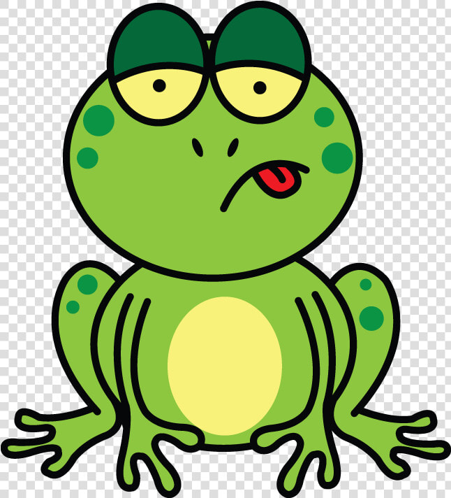 How To Draw A Frog On Lily Pad Easy Cartoon Step By   Frog Png Drawn  Transparent PngTransparent PNG