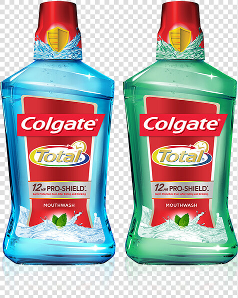 Colgatemouth   Colgate Total Breeze Triclosan Mouthwash  HD Png DownloadTransparent PNG