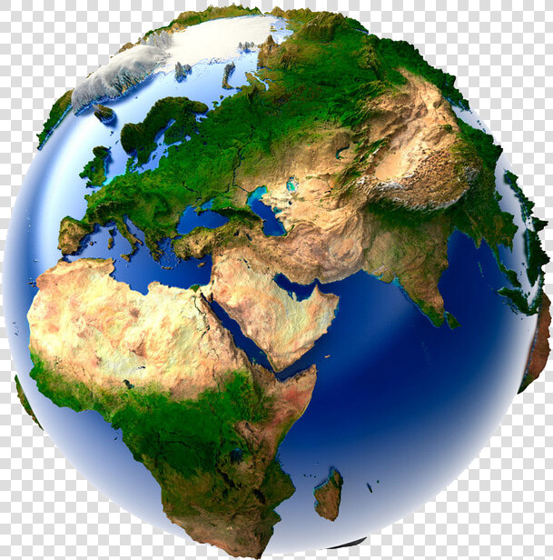 Transparent Eath Png   3d Physical Map Of World  Png DownloadTransparent PNG