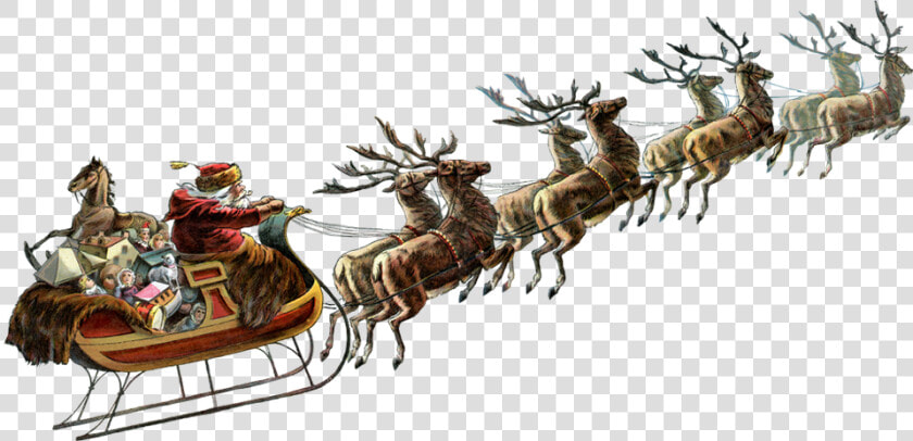 Santa Sleigh Png Images Free Download   Santa Sleigh Png Transparent Background  Png DownloadTransparent PNG