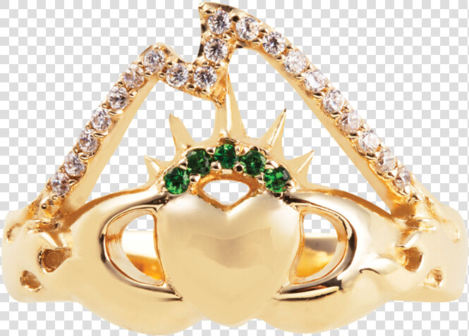 Image Of Liberty Claddagh Ring   Pre engagement Ring  HD Png DownloadTransparent PNG