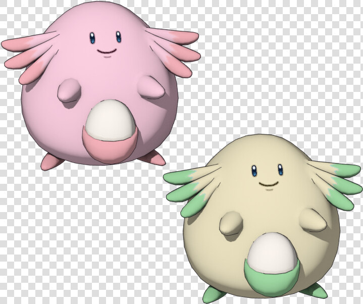 Pokémon X   Y   Shiny Chansey Vs Regular Chansey  HD Png DownloadTransparent PNG