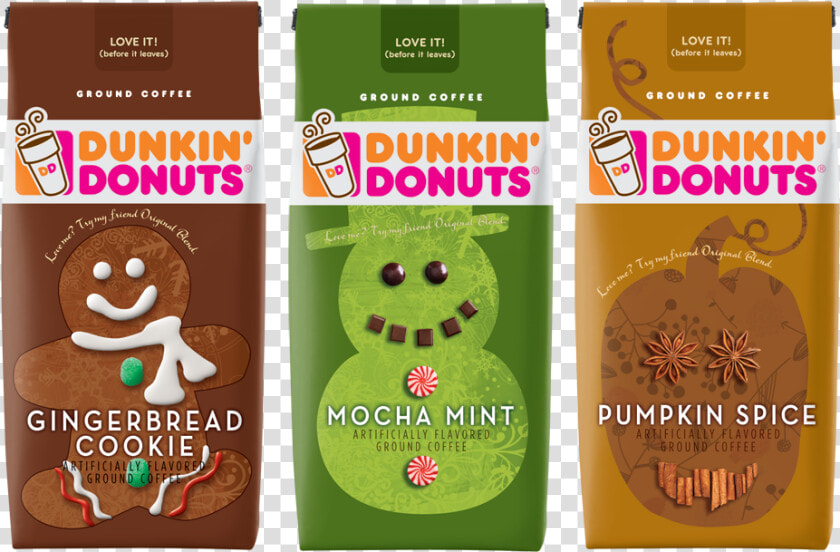 Dunkin Seasonals Coffee   Dunkin Donuts Holiday Donuts  HD Png DownloadTransparent PNG