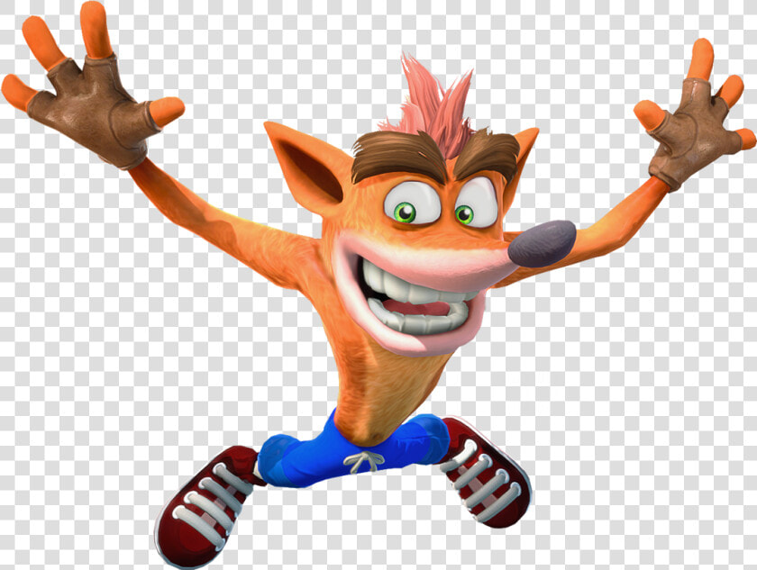 Transparent Crash Bandicoot Png   Crash Bandicoot Smash Render  Png DownloadTransparent PNG