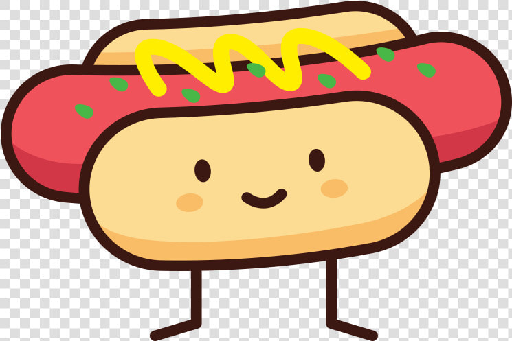 Transparent Hot Dog Clip Art   Hot Dog Png Cartoon  Png DownloadTransparent PNG