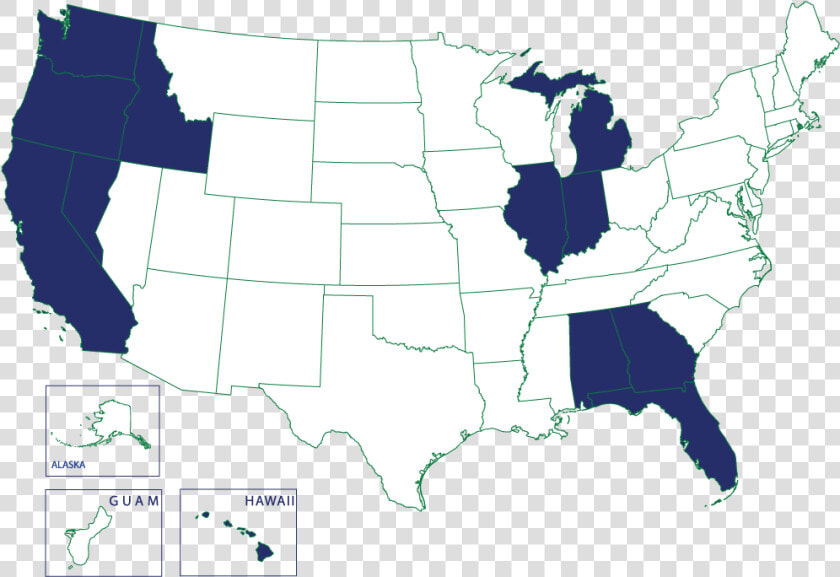 Brown Map   High Resolution Maps Of Usa States  HD Png DownloadTransparent PNG