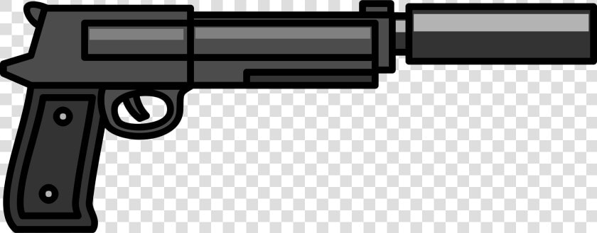 Transparent Ray Gun Clipart   Silencer Gun Clipart  HD Png DownloadTransparent PNG