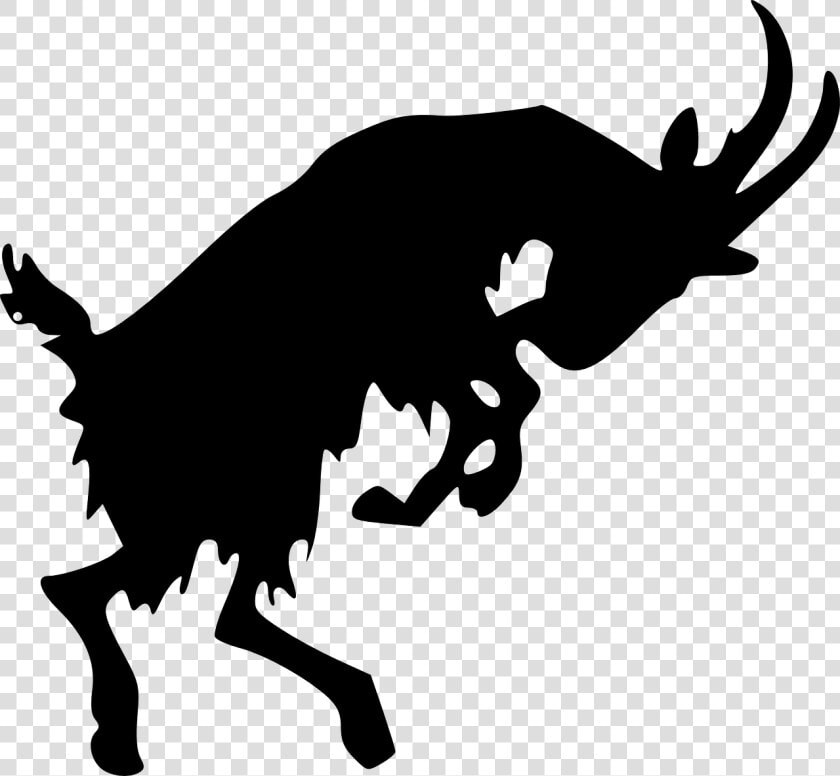 Bull bovine cow goat Family clip   Angry Goat  HD Png DownloadTransparent PNG