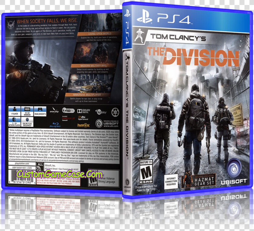 Tom Clancy S The Division   Tom Clancy  39 s The Division Ps4  HD Png DownloadTransparent PNG