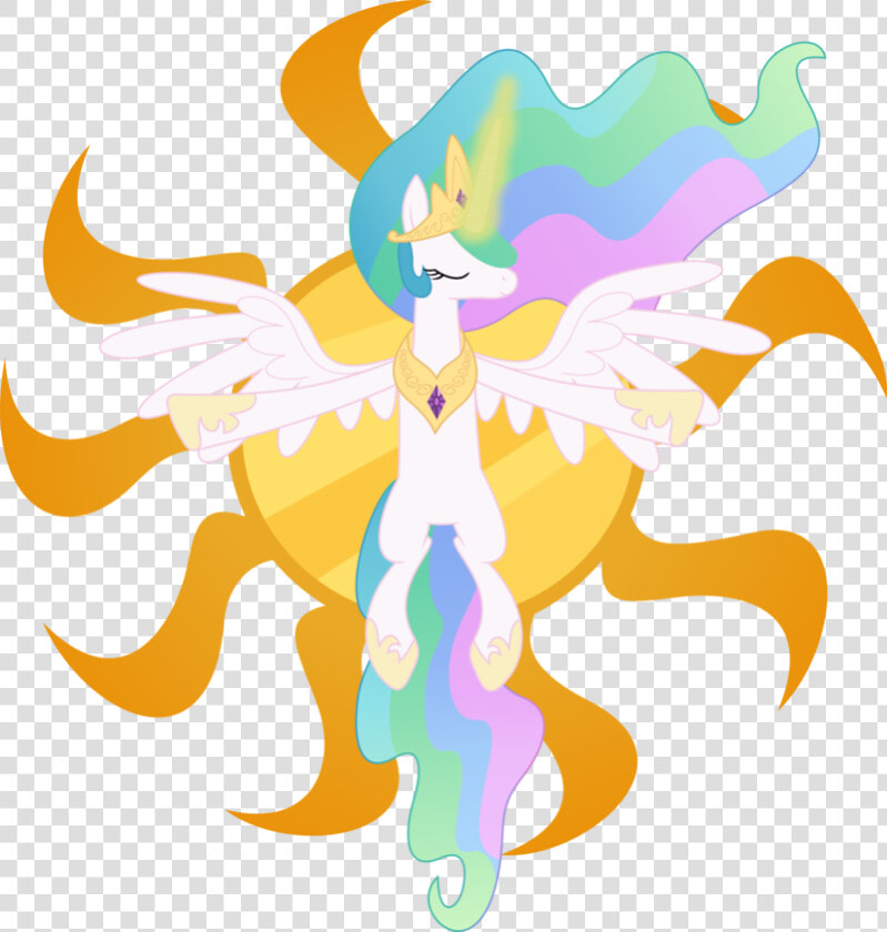 Transparent Rising Sun Clipart   Princess Celestia And Sun  HD Png DownloadTransparent PNG