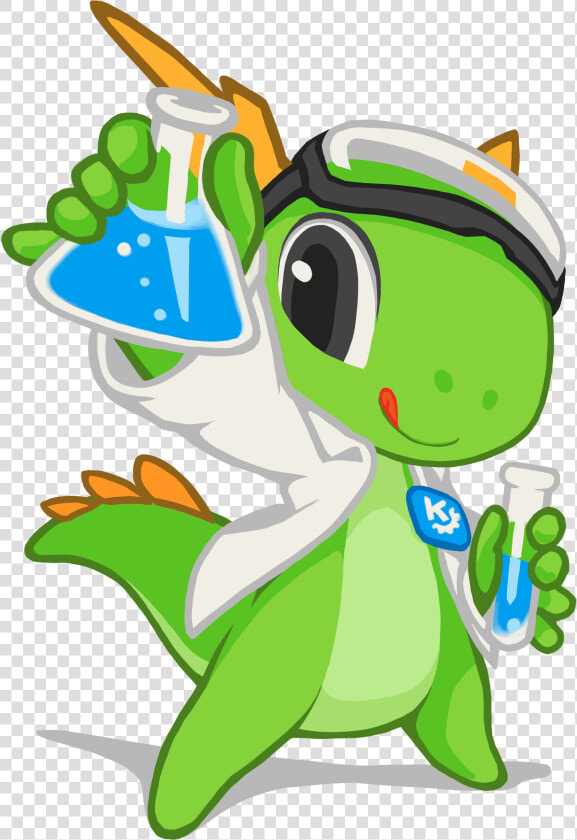 Kde Mascot Konqi For Science And Experimental Applications   Science Png  Transparent PngTransparent PNG