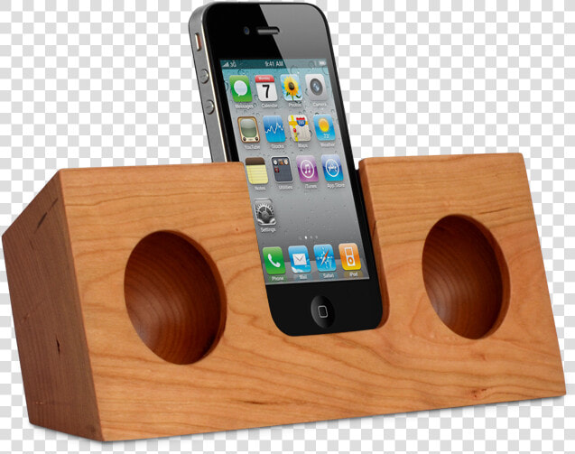 Wooden Iphone Passive Amplifier  HD Png DownloadTransparent PNG