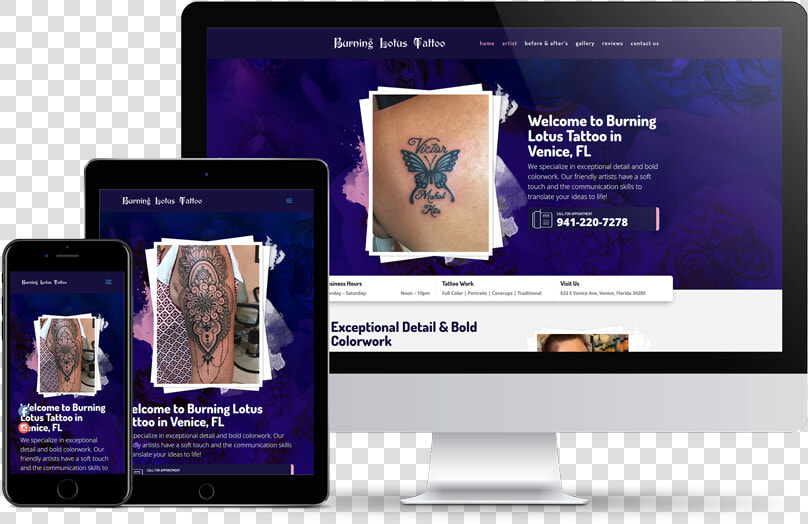 Sarasota Tattoo Service   Led backlit Lcd Display  HD Png DownloadTransparent PNG