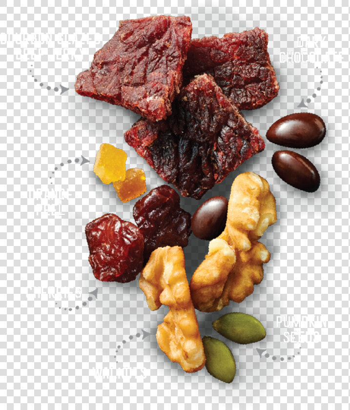 Bourbon Cherrieswalnuts Edit Photography Withcallout   Bakkwa  HD Png DownloadTransparent PNG