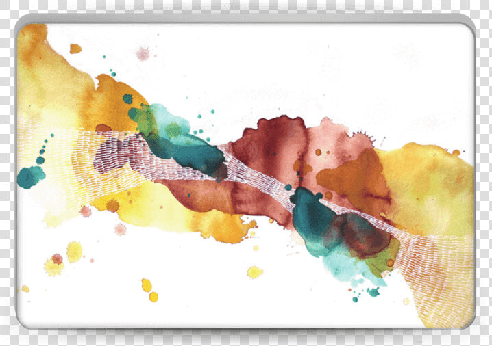 Always Moving Skin Laptop   Watercolor Paint  HD Png DownloadTransparent PNG