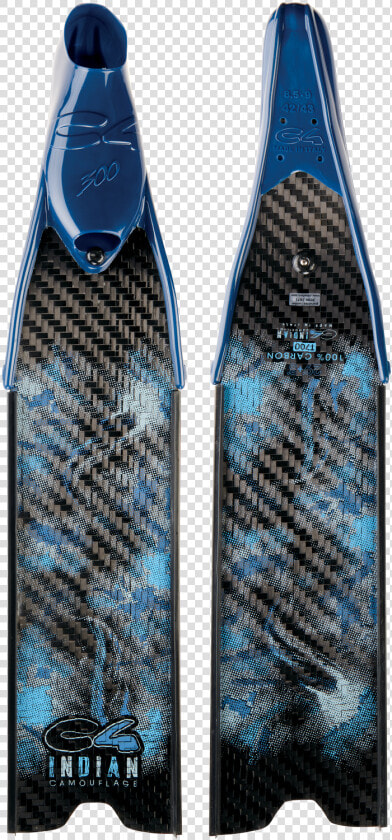 Fins C4 Indian Camo Ocean Super Force   Swimfin  HD Png DownloadTransparent PNG