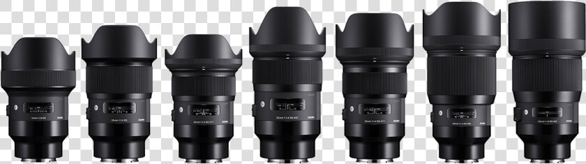 Sigma Launches Art Prime Lenses For Sony E mount Cameras   Sigma Art E Mount Lenses  HD Png DownloadTransparent PNG