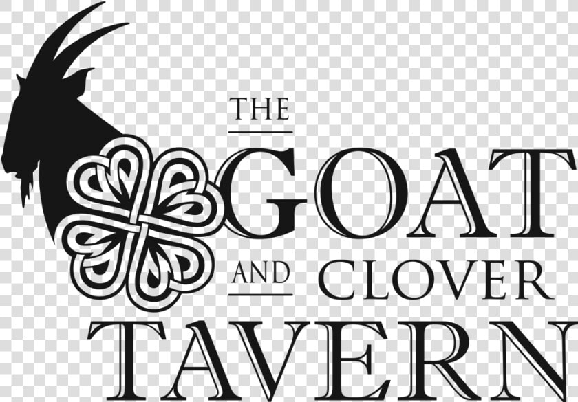 Goat  amp  Clover Big Black   Iris Clover Logo  HD Png DownloadTransparent PNG