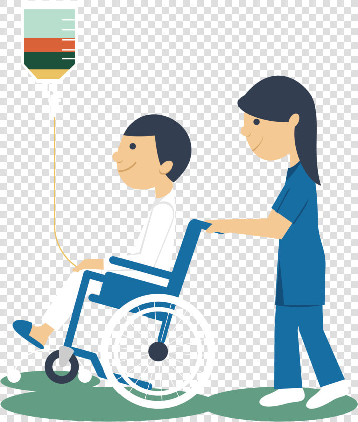 Insurance Clipart Critical Illness   Enfermera Y Paciente Png  Transparent PngTransparent PNG