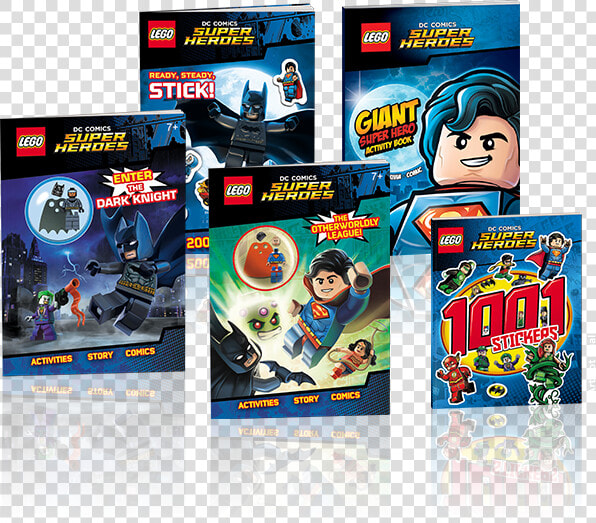 Lego Dc Comics Super Heroes Book  HD Png DownloadTransparent PNG