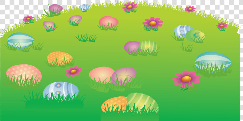 Strive Easter Egg Hunt Grass Hill March 31st   Cartoon Easter Images 2018  HD Png DownloadTransparent PNG