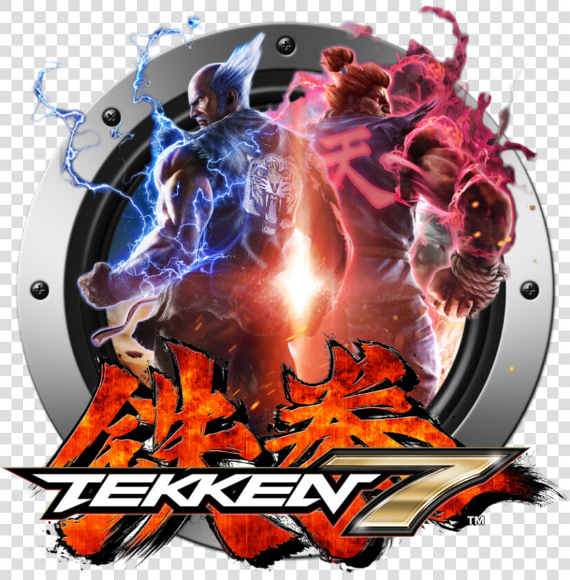 Tekken 7 Logo Png   Tekken 7 Akuma Vs Heihachi  Transparent PngTransparent PNG