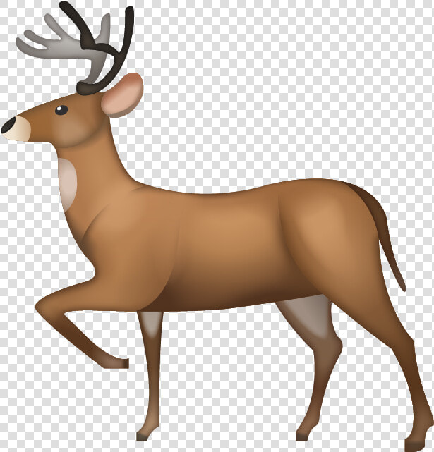 Download Iphone Emoji Icon   Iphone Deer Emoji  HD Png DownloadTransparent PNG