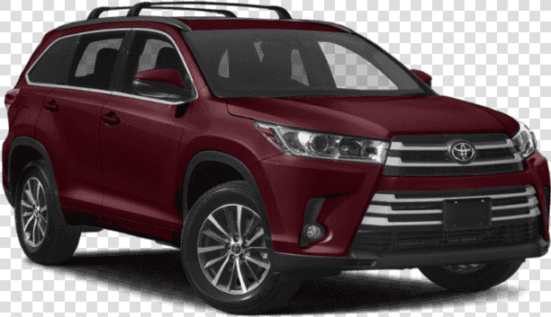 New 2019 Toyota Highlander Xle V6 Fwd   2018 Toyota Highlander Xle  HD Png DownloadTransparent PNG