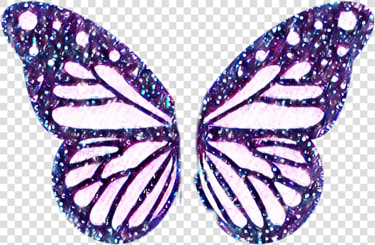  freetoedit  wings  butterfly  galazy  purple  blue   Big Butterfly Pictures For Drawing  HD Png DownloadTransparent PNG