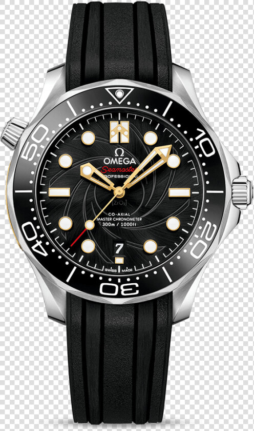 Omega Seamaster 300 Gold Steel  HD Png DownloadTransparent PNG