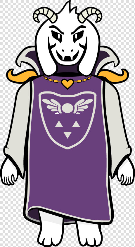 Less Hd Asriel But Still Has A Tiny Bit Of Shading  HD Png DownloadTransparent PNG