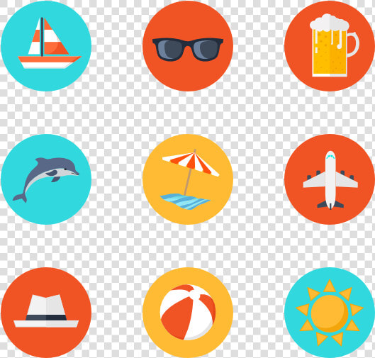 Beach Icons Free Vector   Beach Icon Vector Png  Transparent PngTransparent PNG