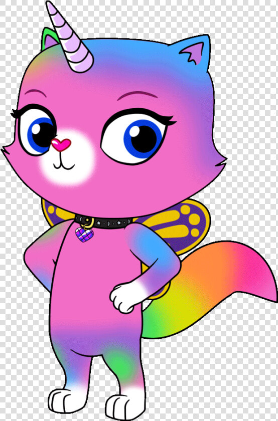 Rainbow Butterfly Unicorn Kitty Nickelodeon  HD Png DownloadTransparent PNG