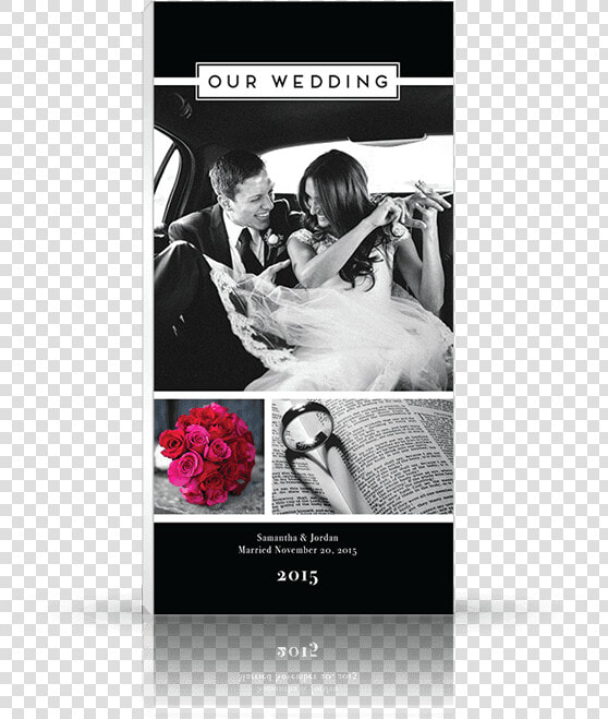 Front Photo Book Cover Designed For Engagements And   Garden Roses  HD Png DownloadTransparent PNG