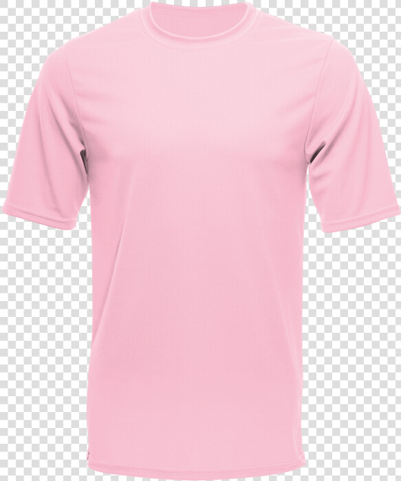 Unisex Short Sleeve Dry Shirt  Light Pink  HD Png DownloadTransparent PNG