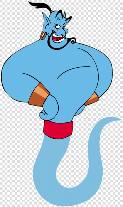 Genie Smiling   Aladdin Genie Transparent  HD Png DownloadTransparent PNG