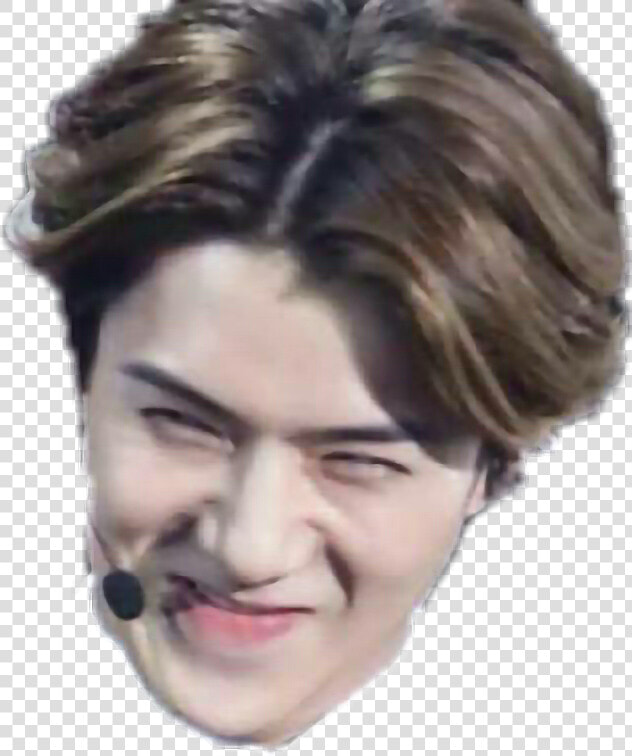 Exo Sehun Funny Face   Png Download   Exo Funny Face Png  Transparent PngTransparent PNG