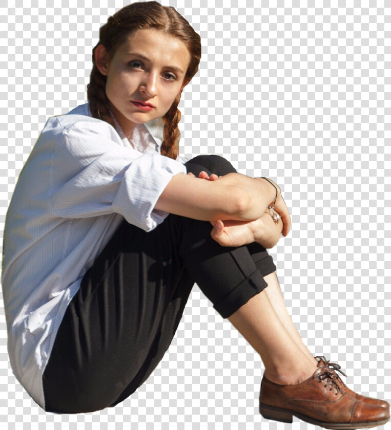 People Woman Women Lady Sitting Looking   Sitting  HD Png DownloadTransparent PNG