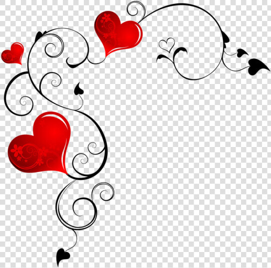 Bordure De Page Coeur  HD Png DownloadTransparent PNG