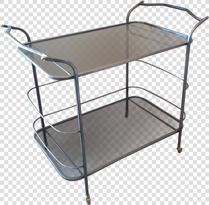 Vintage Hand wrought Iron Bar Cart  HD Png DownloadTransparent PNG