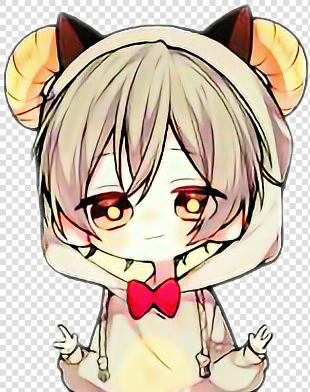  kawaiiboy  animeboy  chibiboy  boy  animal  kawaii   Cute Anime Chibi Boy  HD Png DownloadTransparent PNG