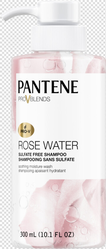 Pantene Rose Water Shampoo  HD Png DownloadTransparent PNG