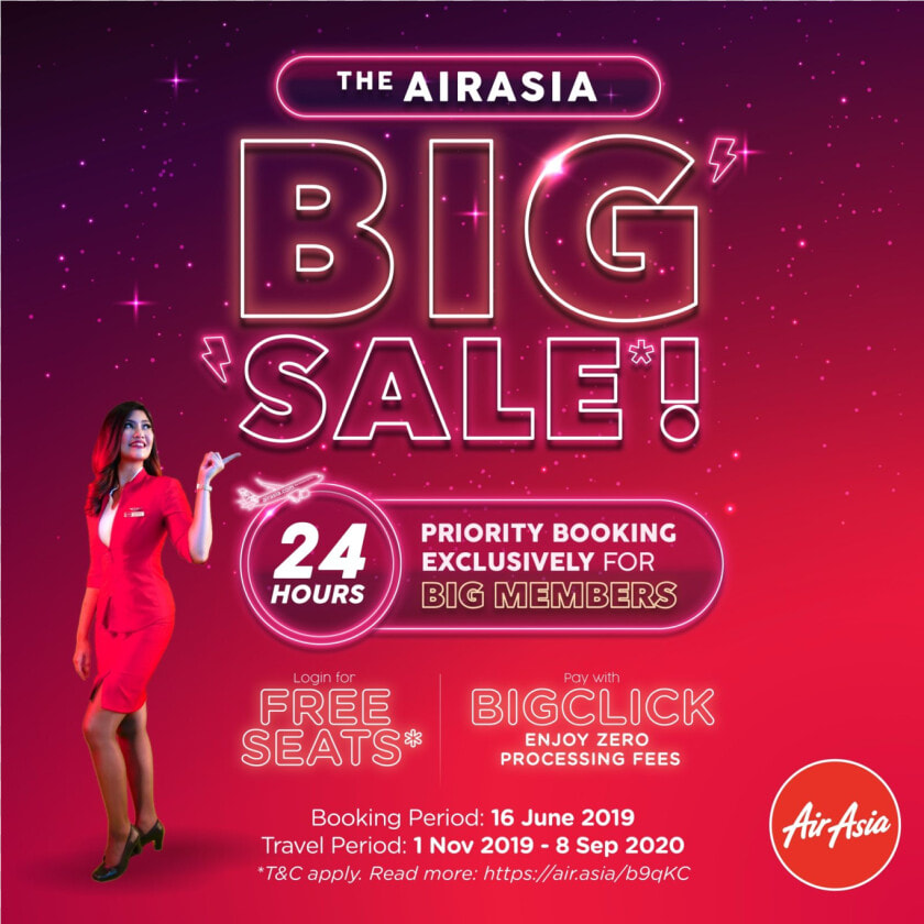 Airasia Big Sale  HD Png DownloadTransparent PNG