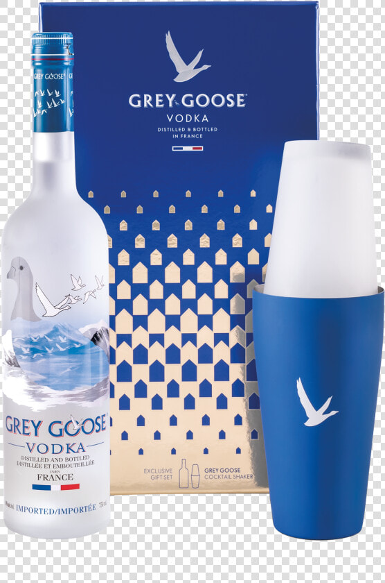 Grey Goose Vodka Gift Pack   Grey Goose Vodka In Box  HD Png DownloadTransparent PNG