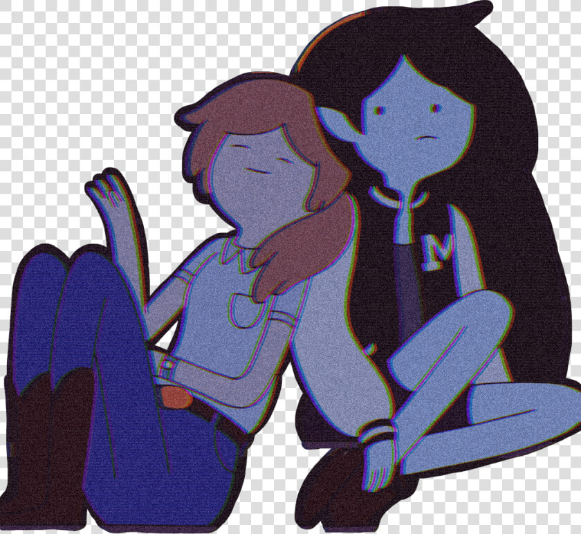  marceline  princessbubblegum  bubbline  adventuretime   Princess Bubblegum And Marceline Aesthetic  HD Png DownloadTransparent PNG