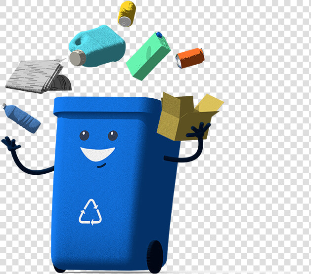 Recycle Bin Juggling Recyclables   Cincinnati Recycle  HD Png DownloadTransparent PNG