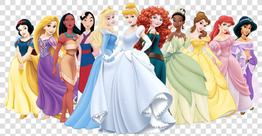 Large Group Of Disney Princesses   Disney Princesses No Background  HD Png DownloadTransparent PNG