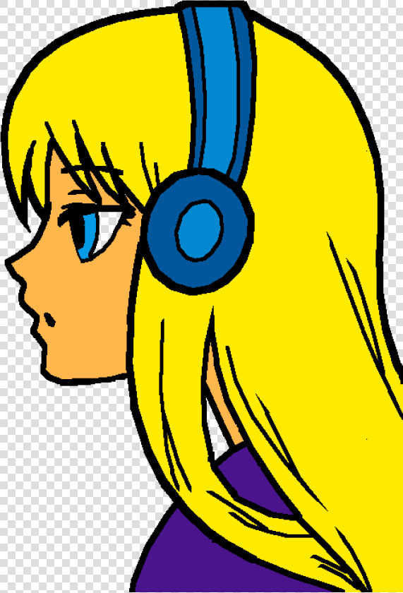 Anime Girl Not Colored  HD Png DownloadTransparent PNG