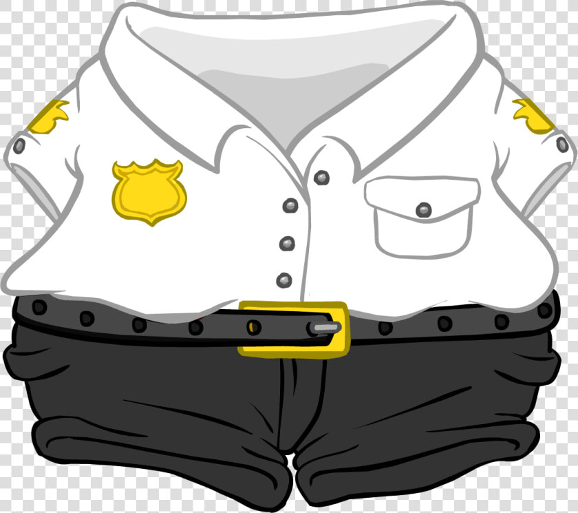 Club Penguin Wiki   Security Guard Uniform Clipart  HD Png DownloadTransparent PNG